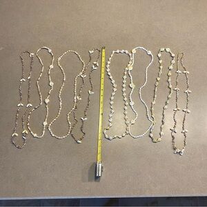 🐚 Set of 8 shell necklaces seashells